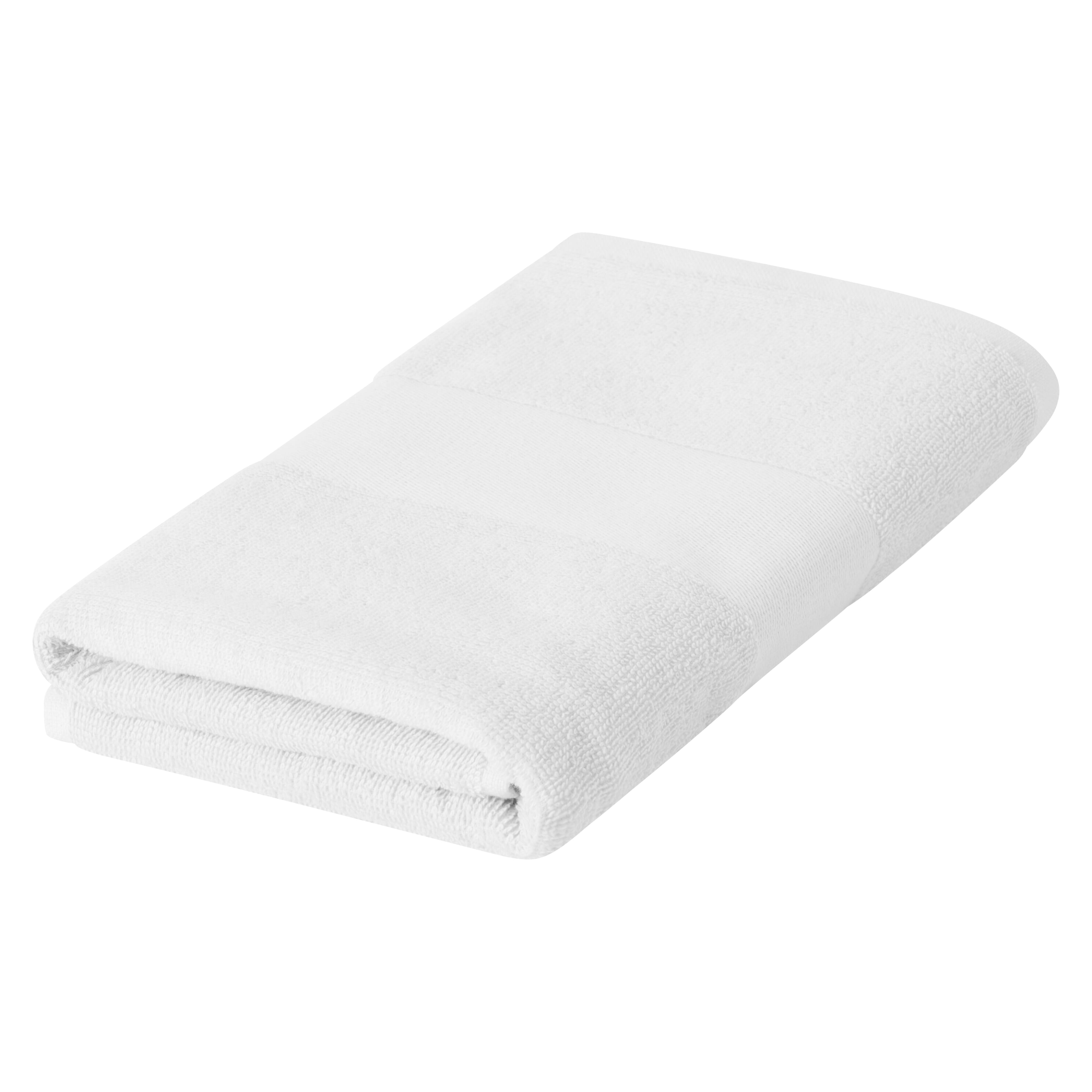 Budget handdoek 50 x 100 cm-Wit