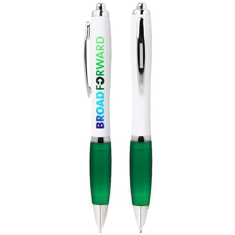 Nash balpen full color-Wit / donkergroen