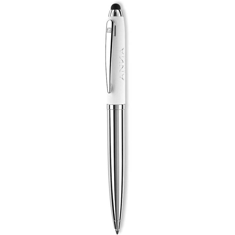 Senator Nautic Touch Pad Pen-Wit, #ffffff-Etsing