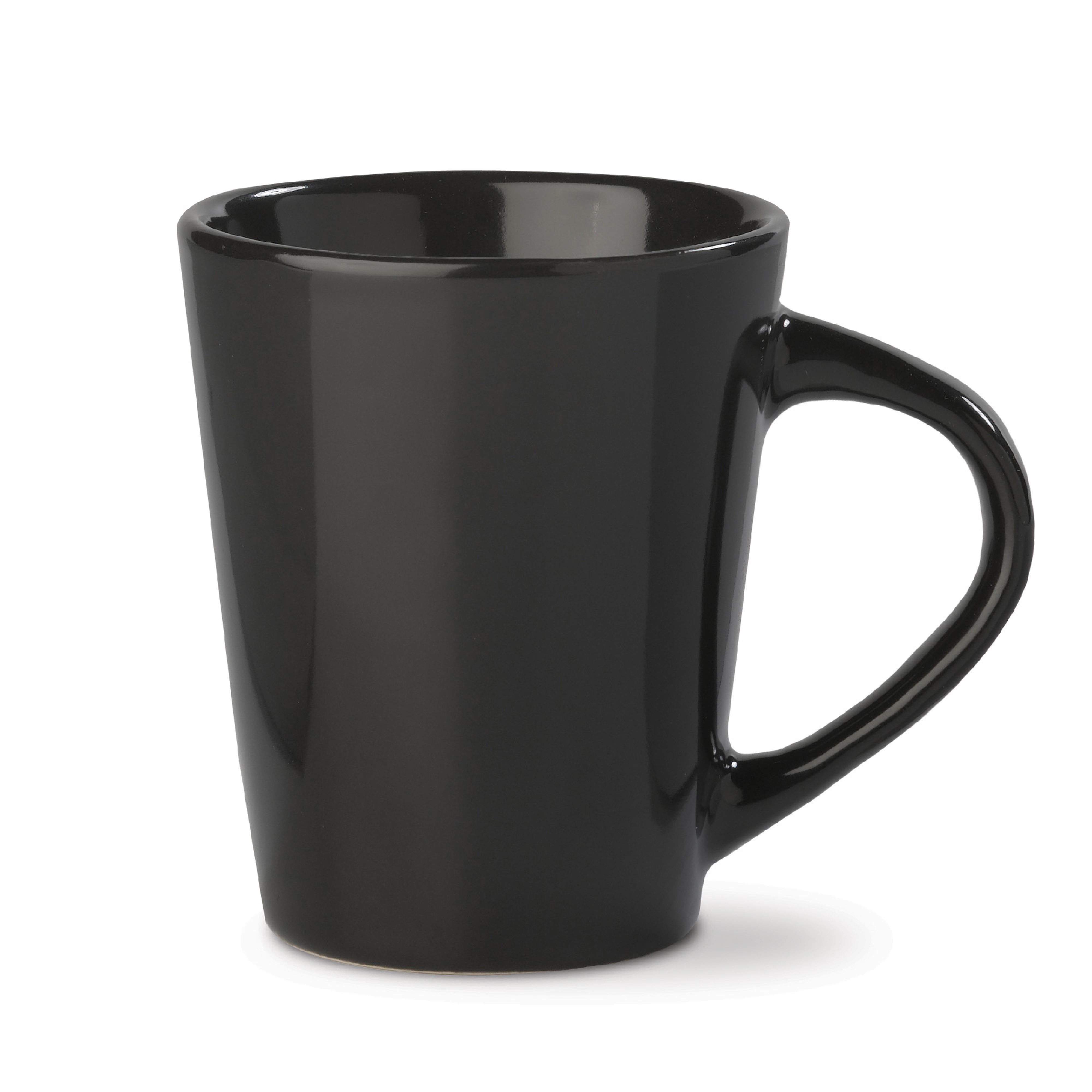 Nice mok 270ml - keramiek - gekleurd-Zwart