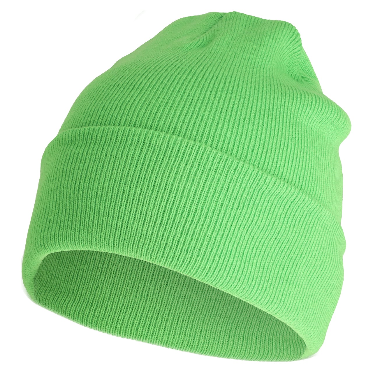 Gebreide muts-Lichtgroen
