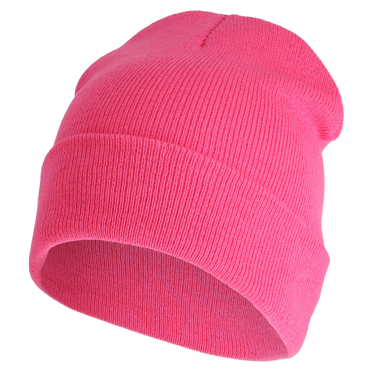Gebreide Muts-Roze