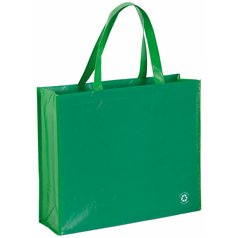 Non woven Eco draagtas Flubber-Groen