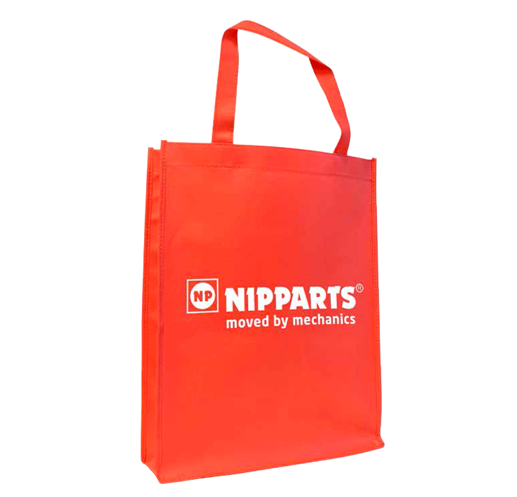 Shopper deluxe staand-Rood
