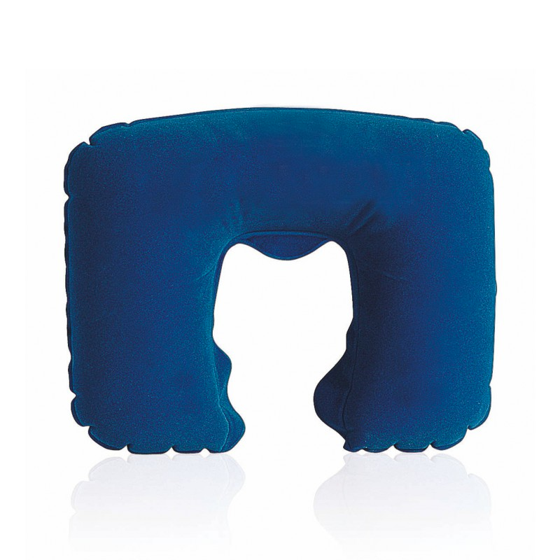 Opblaasbare nekkussen Traveller-Blauw