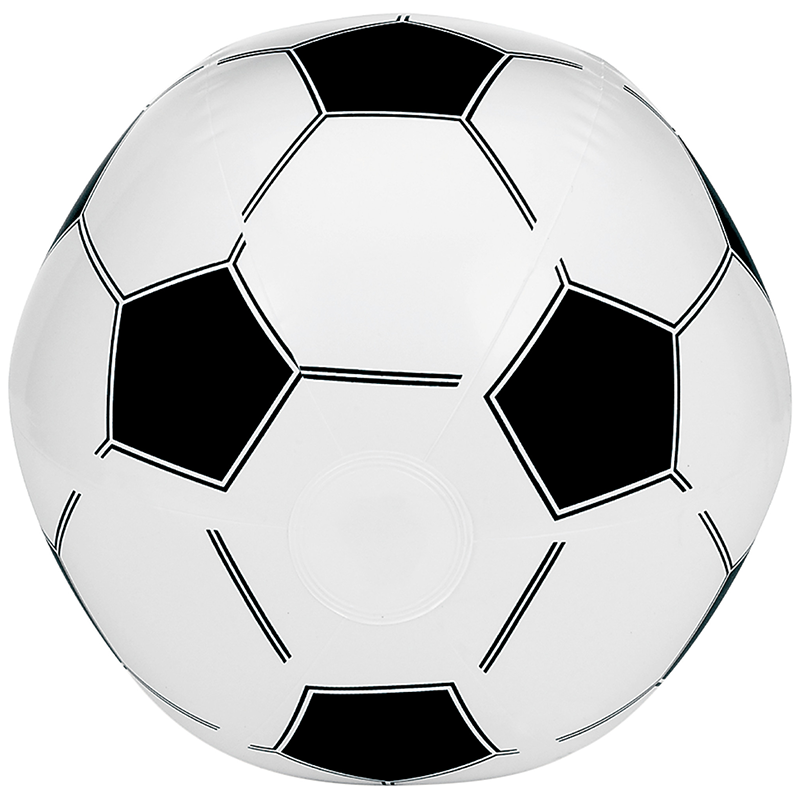 Opblaasbare voetbal, 45 cm-Wit