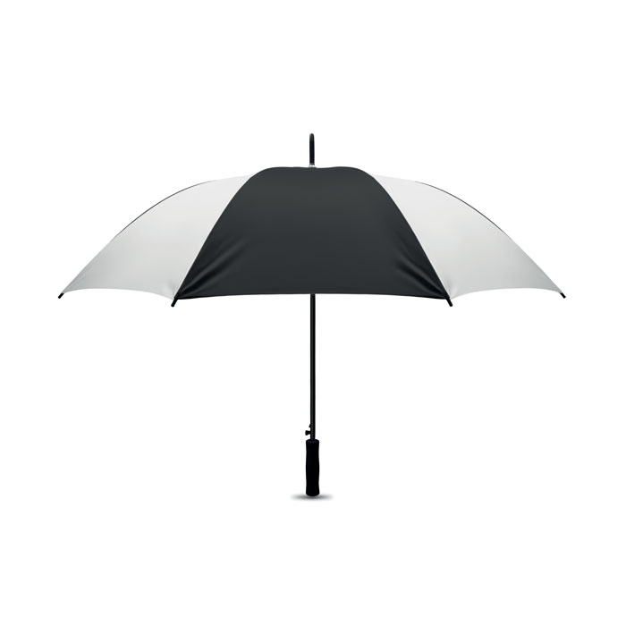 Paraplu - Ø 116 cm - automaat -Wit/zwart