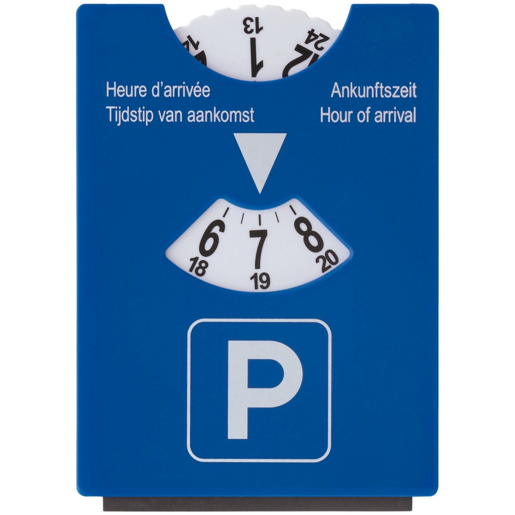 Parkeerschijf 2 in 1 Europa-Blauw