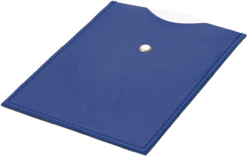 Parkeerschijf in 4 talen-Blauw-Zonder opdruk