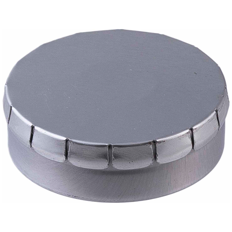 Pepermunt super mini clic clac blikje-Zilver