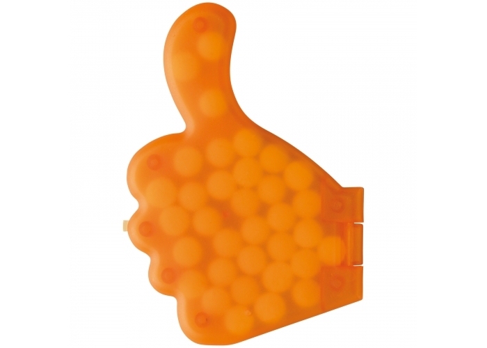 Pepermuntdoos Duim-Frosted oranje