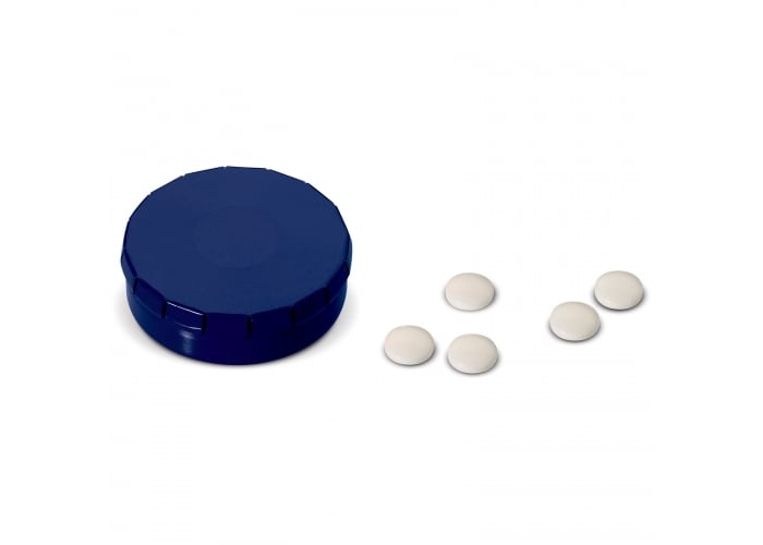 Pepermuntdoos Klik-Blauw