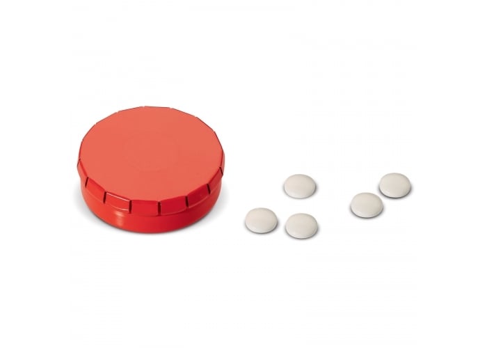 Pepermuntdoos Klik-Rood