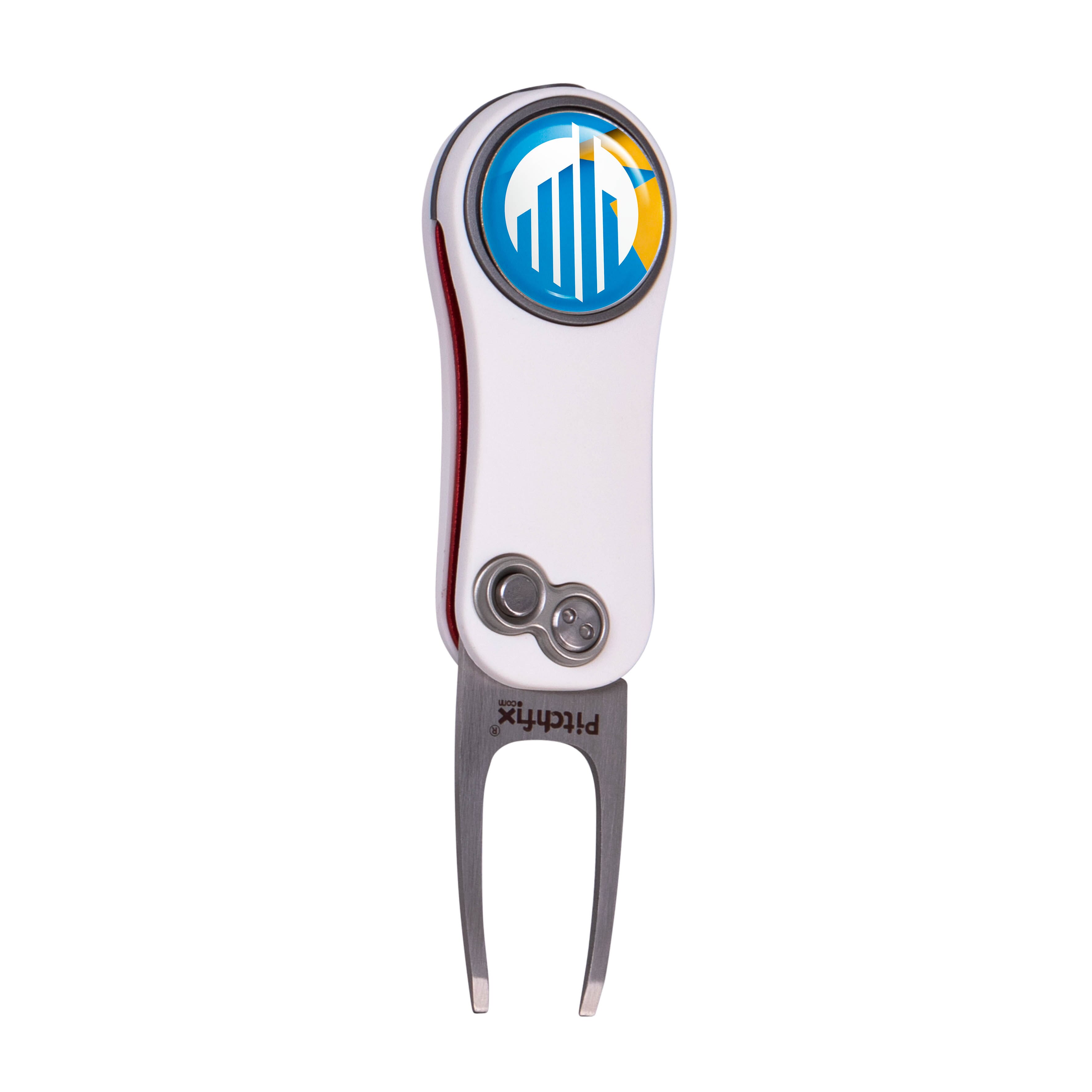 Pitchfix Hybrid-Wit/ rood