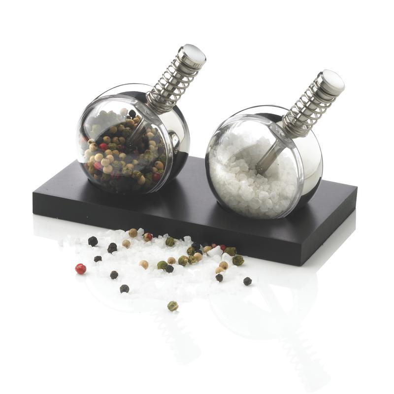 Planet peper & zout set-Zwart-Zonder opdruk