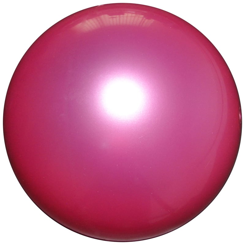 Plastic Bal 22cm-Parelviolet, #cc508f-1 kleur