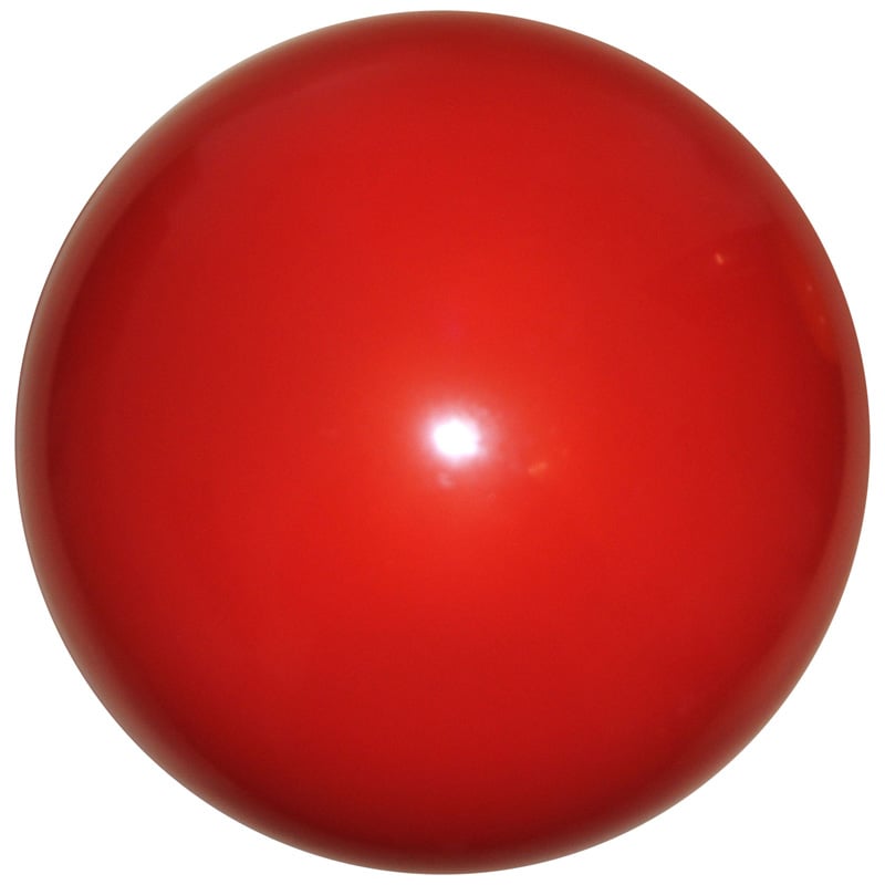 Plastic Bal 22cm-Rood, #c60c30-1 kleur