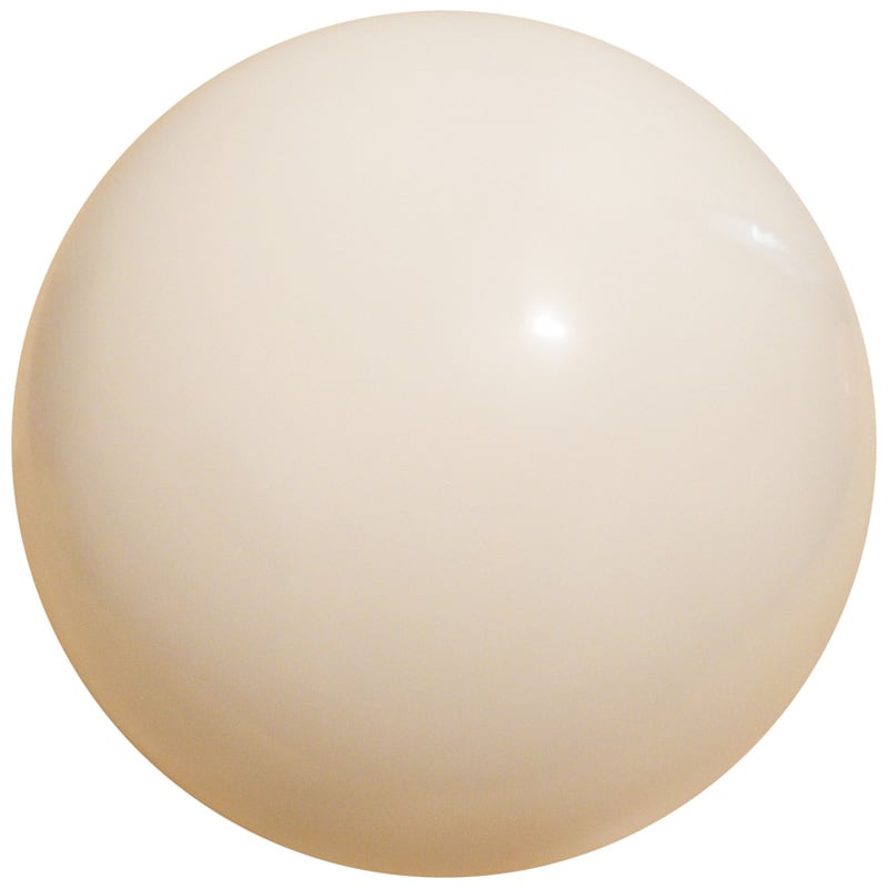 Plastic Bal 22cm-Wit, #ffffff-1 kleur