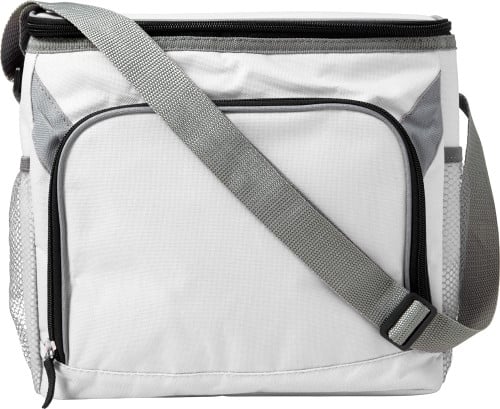 Polyester (600D) rechthoekige koeltas-Wit