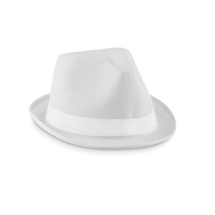 polyester zonnehoed-Wit