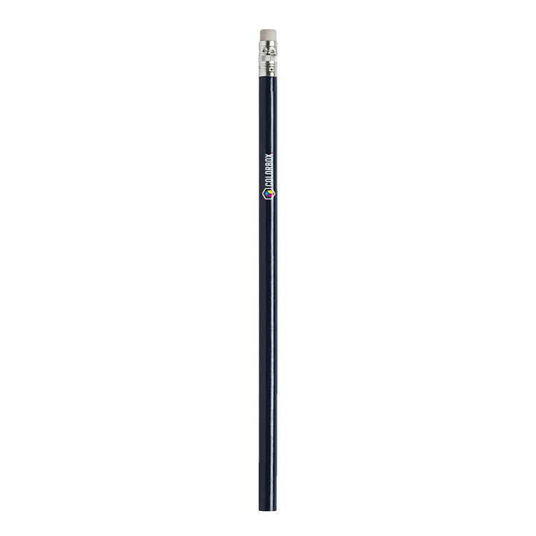 Potlood met gum-Blauw