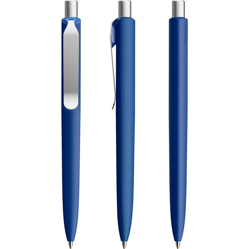 Prodir DS8 Metal Clip Soft Touch-Classic blue