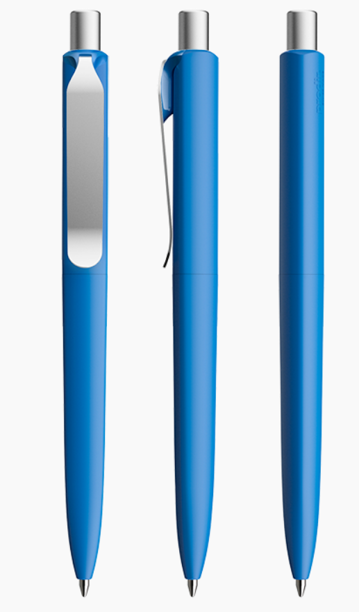 Prodir DS8 Metal Clip Soft Touch-Dark blue