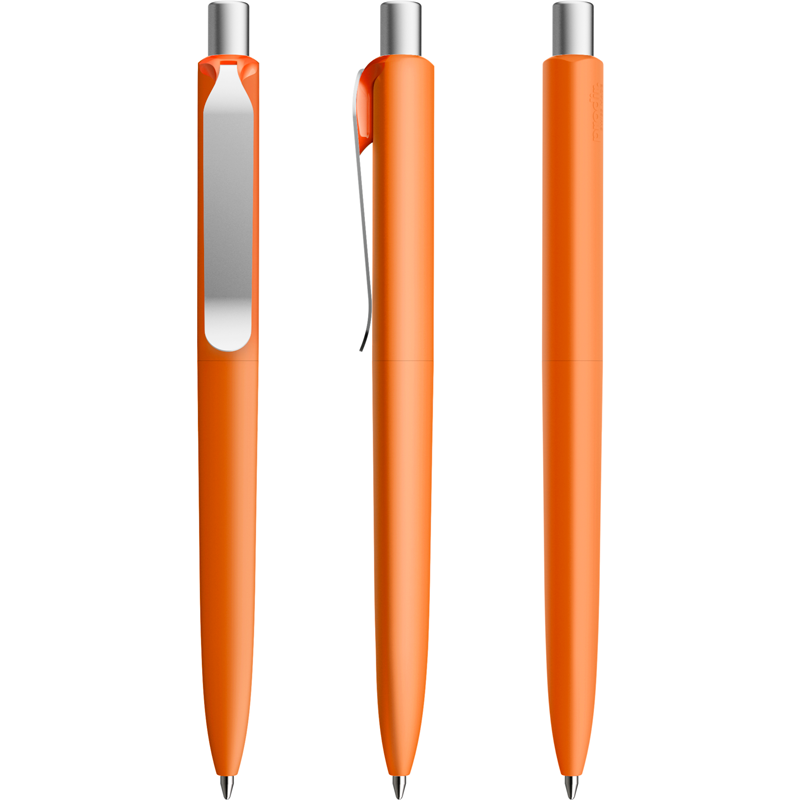 Prodir DS8 Metal Clip Soft Touch-Orange