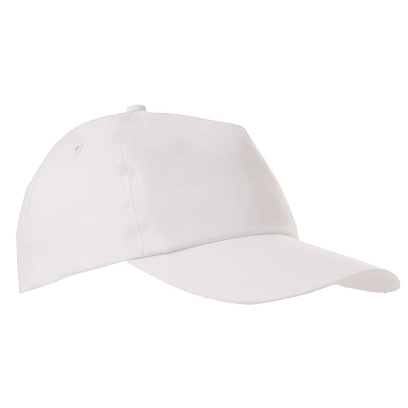 Promo Cap-Wit, #ffffff-1 kleur