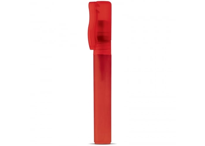 Reinigingsgel handen 62% alc.-Transparant rood