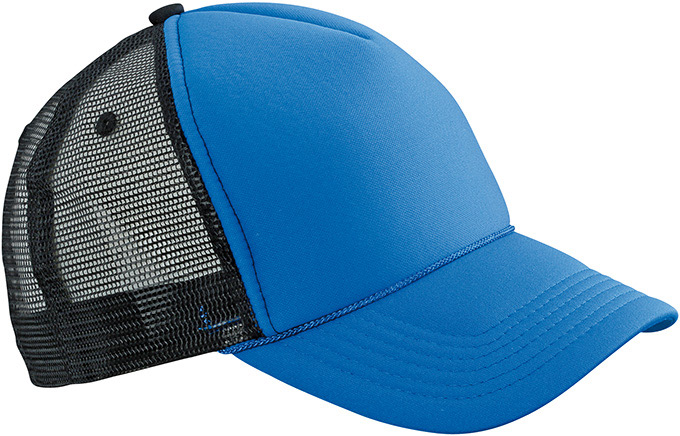 Retro Mesh Cap-Royal/zwart