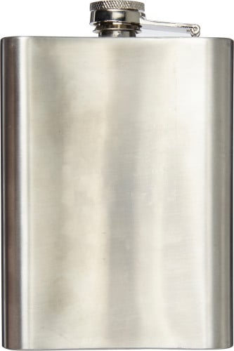 Roestvrijstalen heupfles (240 ml)-Zilver