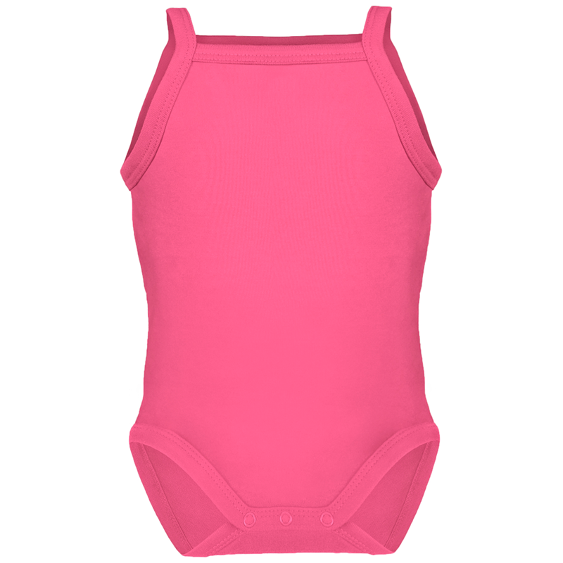 Romper met spaghettibandjes-Cherry