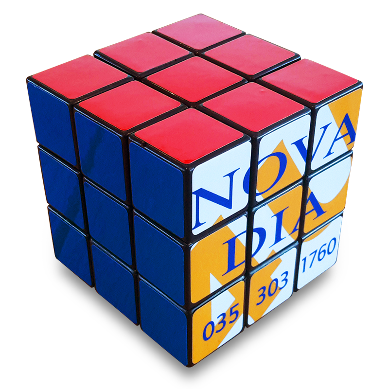 Rubik’s Cube 3x3 - spoed model-Zwart