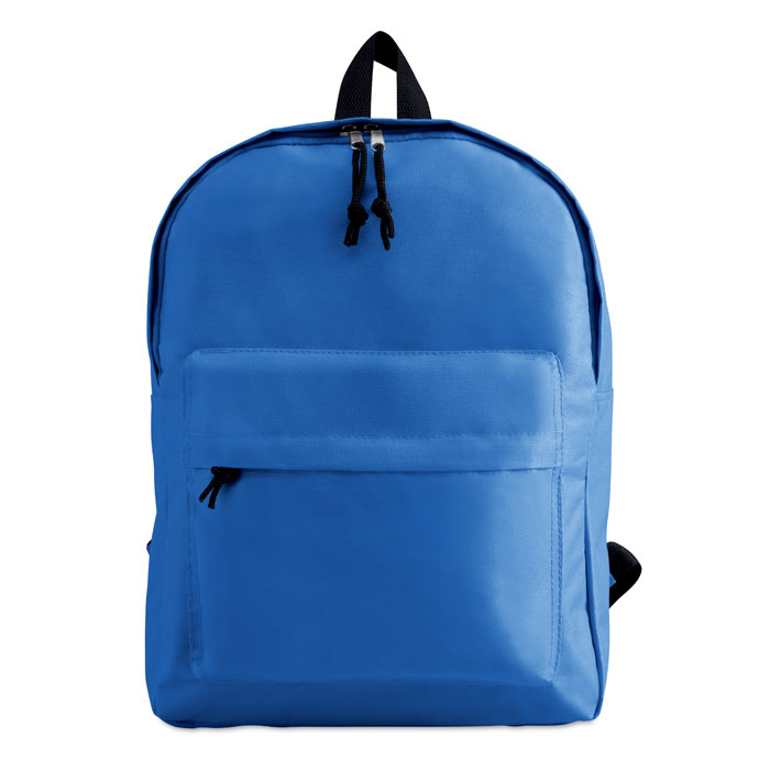 Rugzak met buitenvak-Blauw