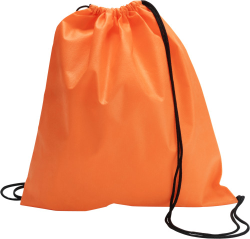 Rugzak met koordsluiting-Oranje-Zonder opdruk