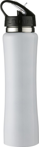RVS drinkfles 500 ml-Wit-Zonder opdruk