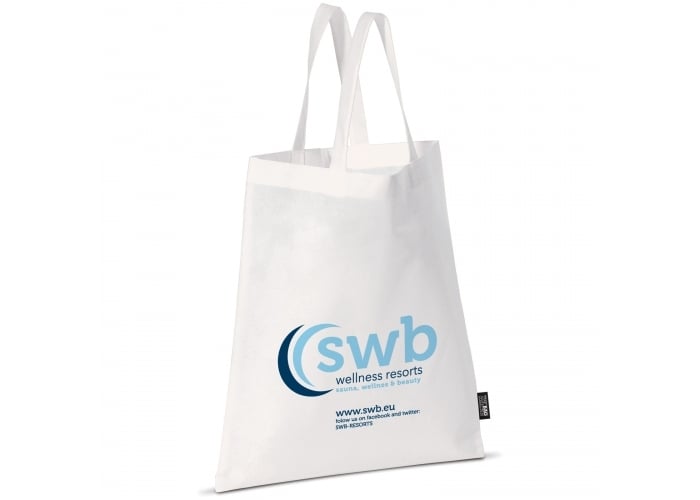 Schoudertas Non Woven-Wit