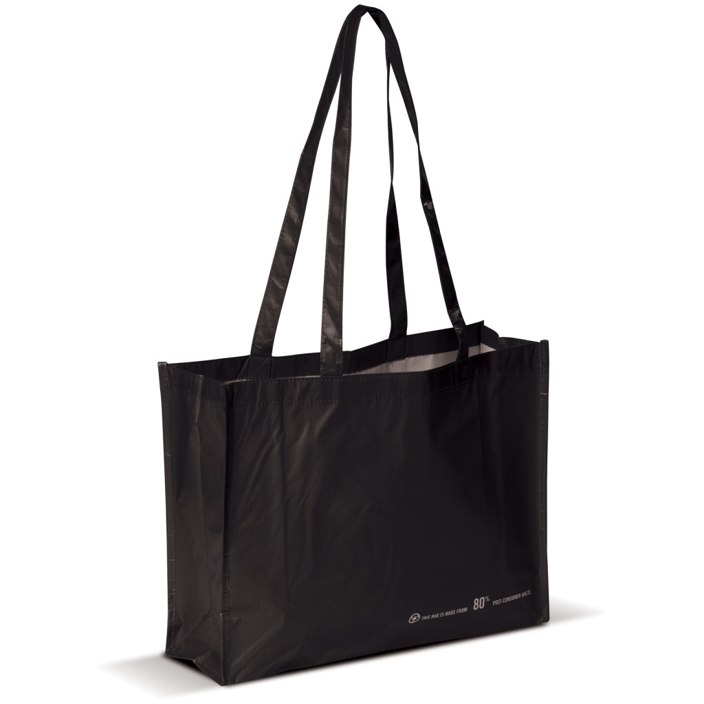 Schoudertas PET 110 g/m²-Zwart