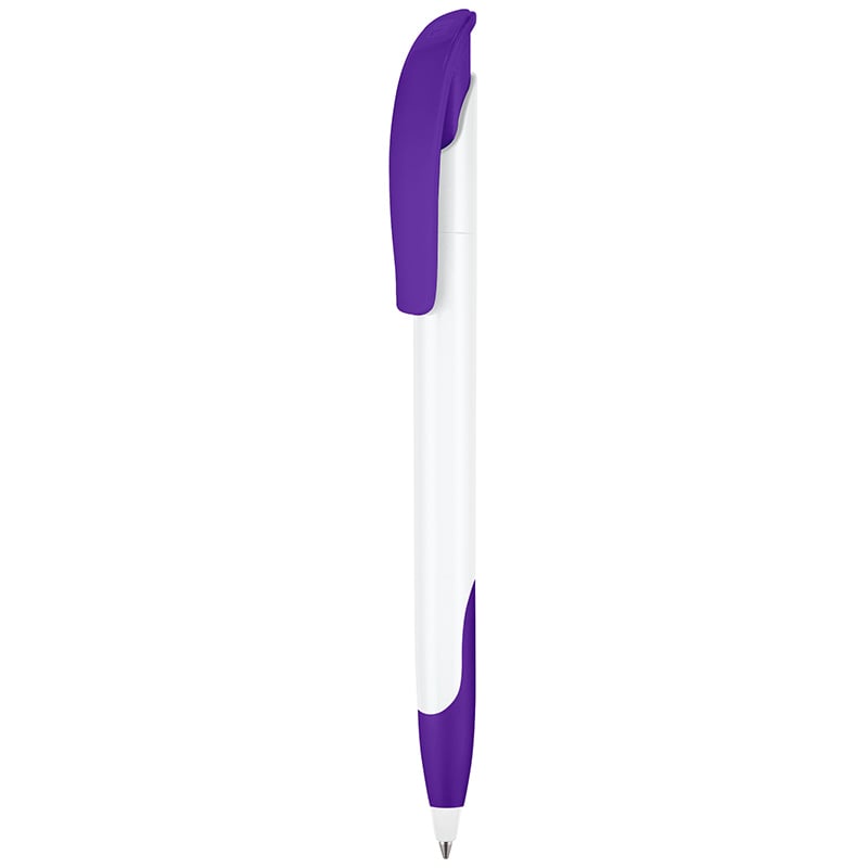 Senator Challenger Polished basic + softgrip-Wit / paars