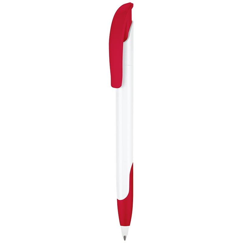 Senator Challenger Polished basic + softgrip-Wit / rood