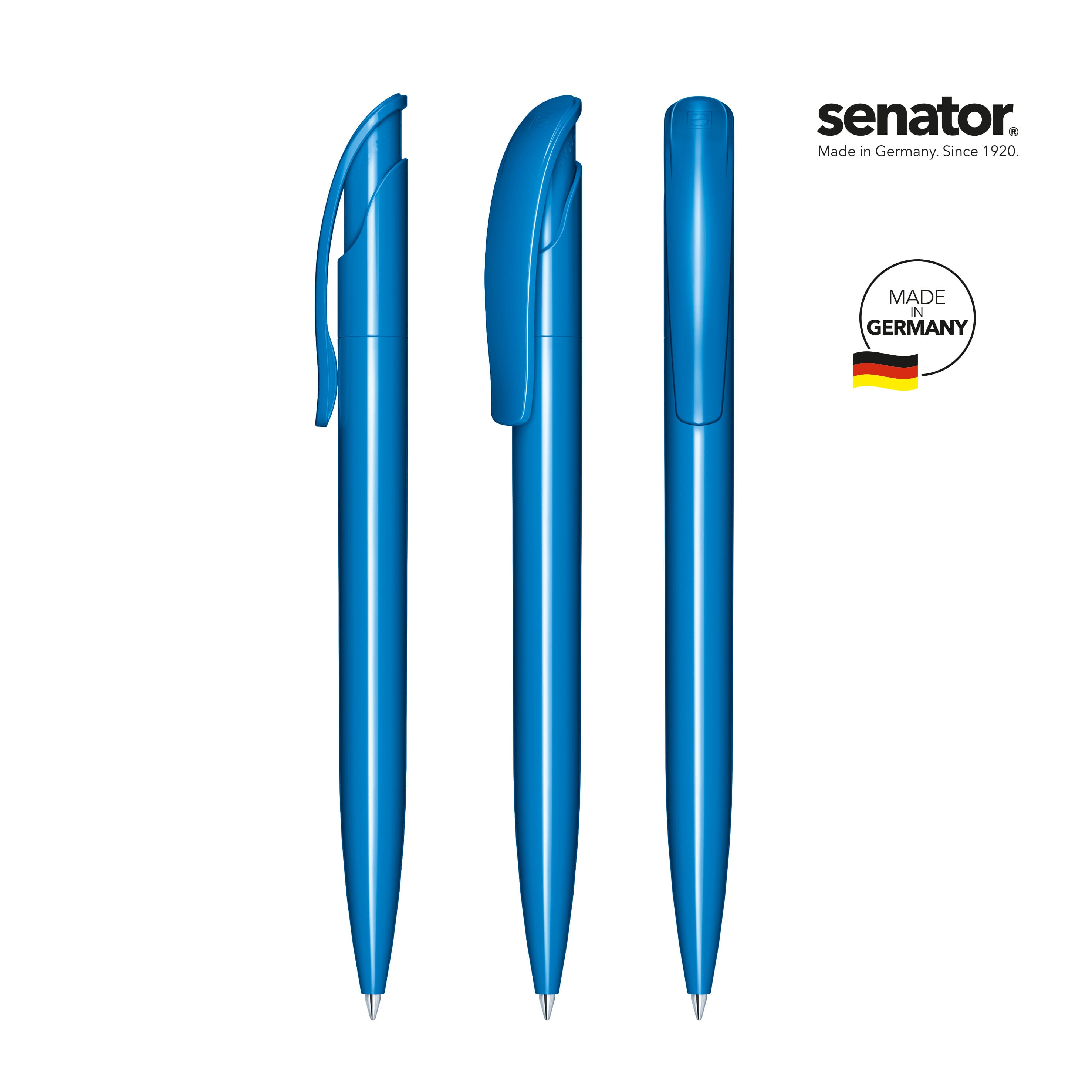 Senator Challenger Polished-Lichtblauw