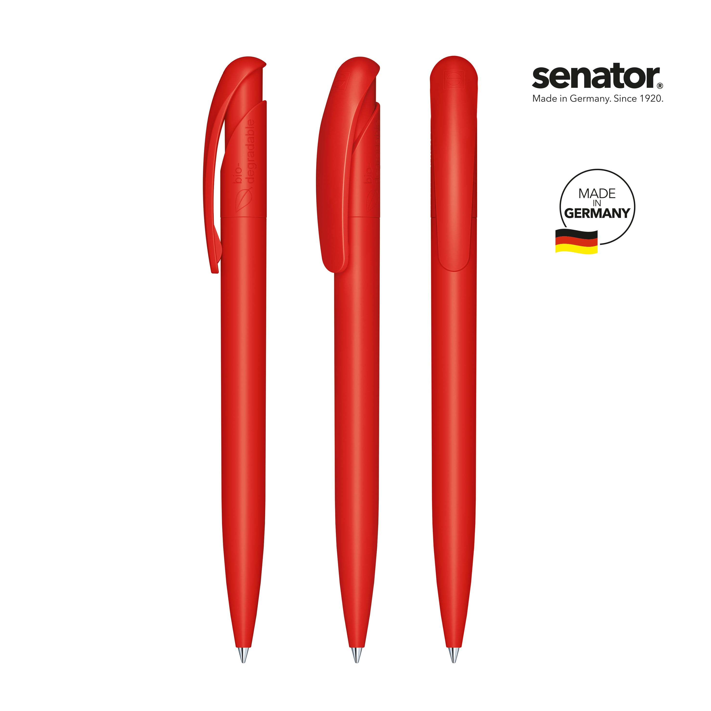 Senator Nature Plus balpen-Rood
