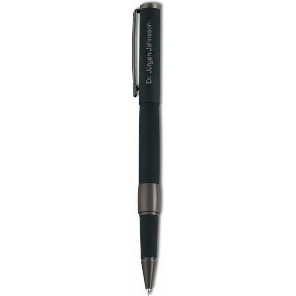 Senator Image Black Line Rollerball-Black, #000000-Lasergravure
