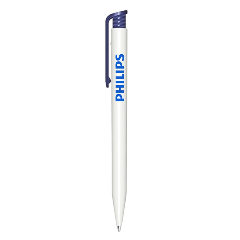 Super Hit pen-Wit / donkerblauw