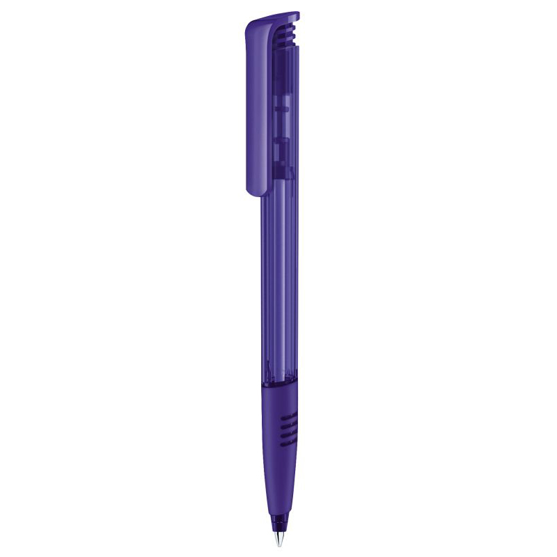 Senator Super Hit Clear + softgrip-Paars