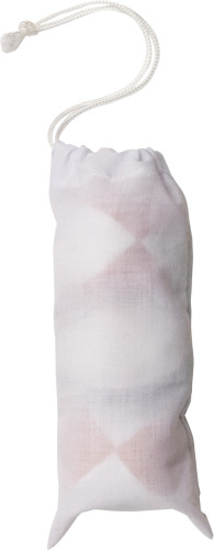 Set van 3 gekleurde jongleerballen in witte pouch.-Diversen-Zonder opdruk