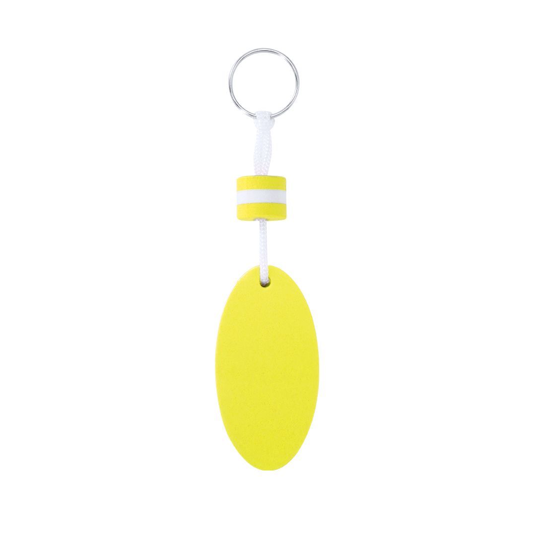 Sleutelhanger Soke-Geel / wit