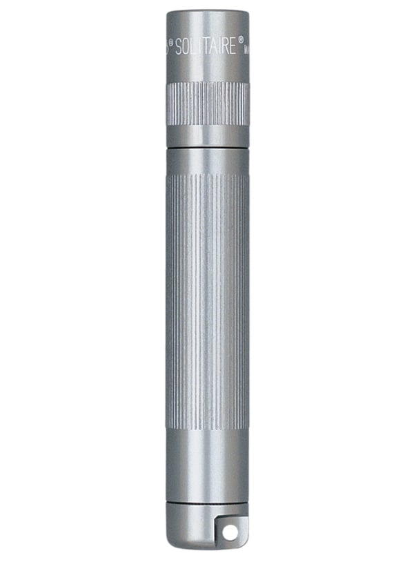 Maglite Solitaire-Grijs-Gravure