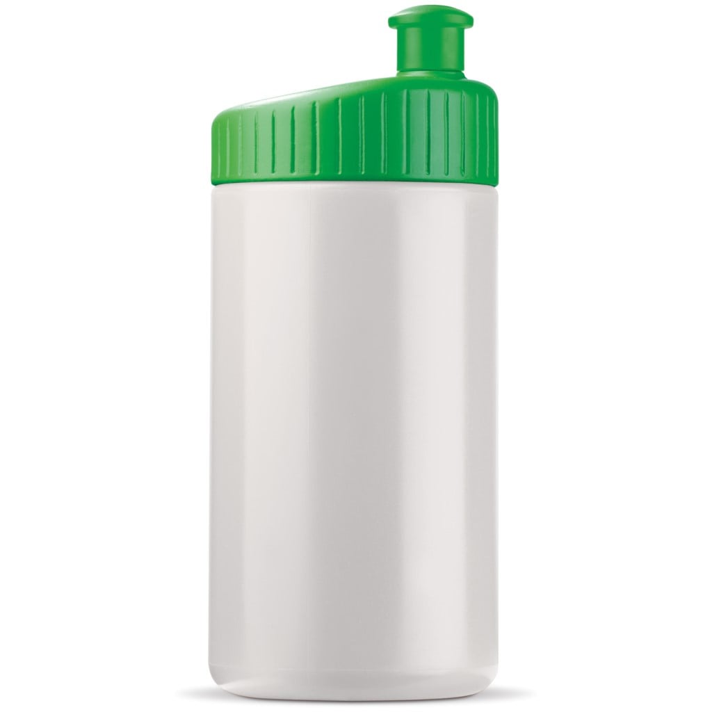 Sportbidon Design 500ml-Wit / groen
